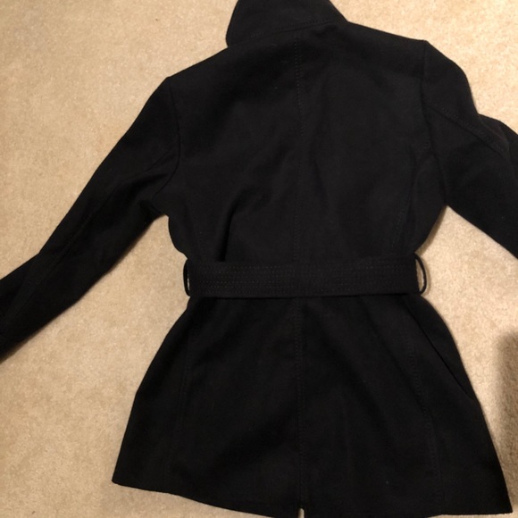 H&M Short Black Coat - Picture 6 of 7